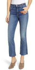 7 For All Mankind High Waist Slim Crop Flare Jeans