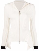 Thumbnail for your product : Wolford Thelma ribbed-knit cardigan