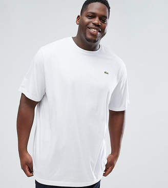 Lacoste Big Fit Logo T-Shirt In White