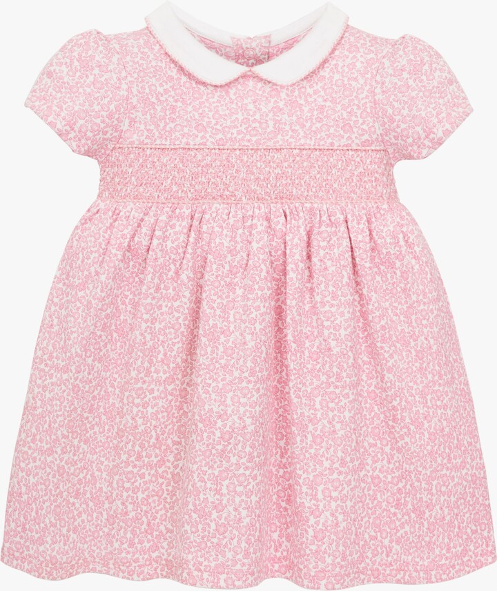 JOJO MAMAN BEBE JoJo Maman Bébé Baby Ditsy Smocked Dress and Knickers