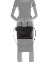 Thumbnail for your product : Givenchy Horizon Small Leather Satchel Bag, Black