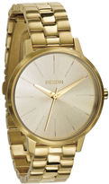 Thumbnail for your product : Nixon Kensington gold watch