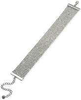 Thumbnail for your product : ABS by Allen Schwartz Silver-Tone Crystal Choker Necklace
