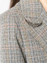 Thumbnail for your product : Zadig & Voltaire Mumy checked car coat