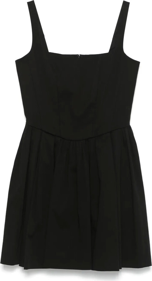 Maje Pleated Mini Dress