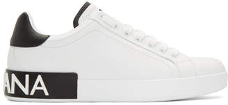 Dolce & Gabbana White Tennis Sneakers