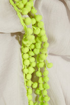 Thumbnail for your product : Chan Luu Tasseled woven scarf