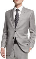 Thumbnail for your product : Giorgio Armani Taylor Solid Two-Piece Wool Suit, Light Gray