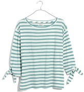 Thumbnail for your product : Madewell Women's Stripe Tie Sleeve Top