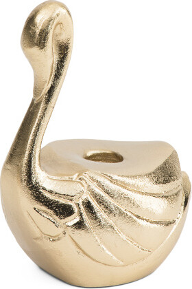 TJMAXX Swan Taper Candle Holder