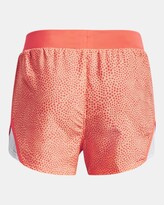 Thumbnail for your product : Under Armour Girls' UA Fly-By Printed Shorts