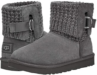 gray knit ugg boots