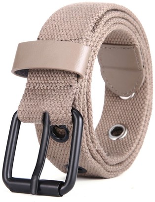 mens eyelet belt