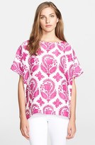 Thumbnail for your product : Diane von Furstenberg 'New Hanky' Print Silk Top