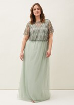 Thumbnail for your product : Phase Eight Tomasi Beaded Tulle Maxi Dress
