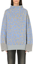 Thumbnail for your product : Acne Mist jacquard-knit jumper