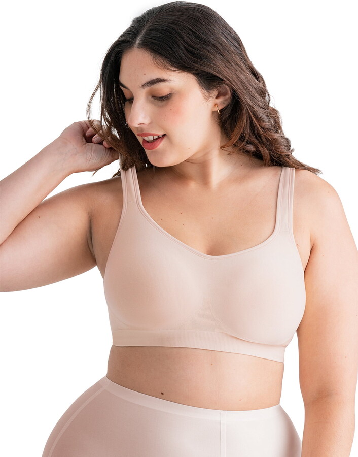 Shapermint Core Wireless Shaper Bra for Women – Comfortable Support with Adjustable Fit, Sizes S to 4XL
