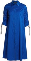 Thumbnail for your product : Marina Rinaldi, Plus Size Dondolo Poplin Midi Dress