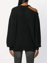 Thumbnail for your product : IRO rubbed shoulder cutout sweater