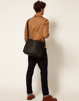 Thumbnail for your product : ASOS Satchel In Black Faux Leather