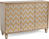 Thumbnail for your product : John-Richard Collection Jennings Eglomise Chevron Cabinet