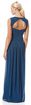 Thumbnail for your product : Laundry by Shelli Segal Open-Back Chiffon Gown