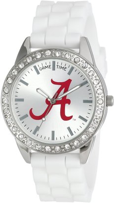 Game Time Women's COL-FRO-ALA2 Frost College Series "A" Logo Collegiate 3-Hand Analog Watch