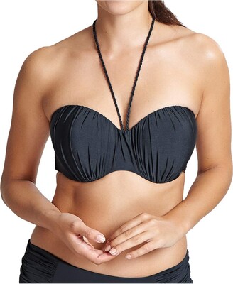 Panache Swim Women's Plus Size Marina Molded Bandeau Strapless Bikini Top