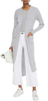 Thumbnail for your product : Cotton By Autumn Cashmere Mélange Ribbed Cotton Cardigan