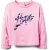 Thumbnail for your product : Crazy 8 Crazy8 Toddler Love Dolman Pullover