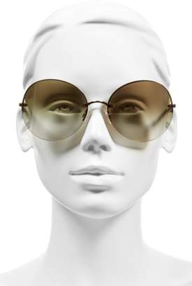 Oliver Peoples Jorie 62mm Semi Rimless Sunglasses