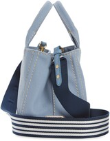 Thumbnail for your product : Prada Canapa Logo Garde Canvas Tote