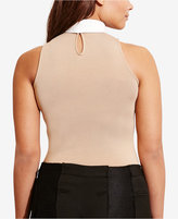 Thumbnail for your product : Lauren Ralph Lauren Plus Size Contrast-Neckline Top