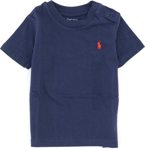 Ralph Lauren Kids Logo Embroidered Crewneck T-Shirt - ShopStyle Boys' Tees