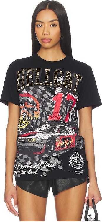 Reason Dodge Hellcat Rhinestone Tee