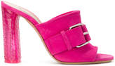 Thumbnail for your product : Casadei buckle detail mules