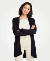 Thumbnail for your product : Ann Taylor Petite Linen Blend Open Cardigan