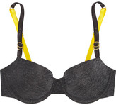 Thumbnail for your product : Stella McCartney Stella Smooth satin-jersey balconette bra