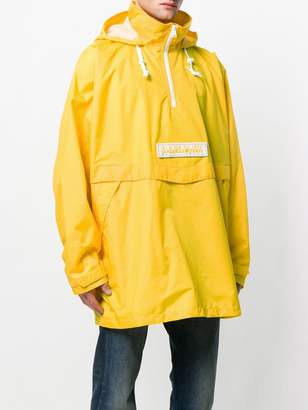Martine Rose oversized hooded raincoat