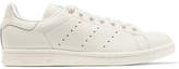 Thumbnail for your product : adidas Stan Smith Embroidered Leather Sneakers - Off-white