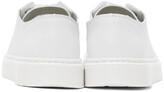 Thumbnail for your product : Dr. Martens White Leather Dante Sneakers