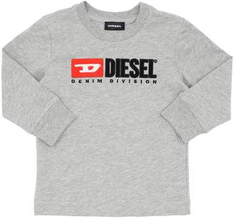 Diesel Kids Logo Cotton Sweatshirt