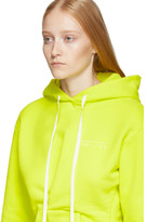Thumbnail for your product : Unravel Yellow Official Pin Tuck Hoodie