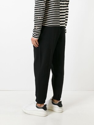 Oamc Cropped Elasticated Waist Trousers