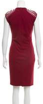Thumbnail for your product : Stella McCartney Mesh-Accented Sheath Dress