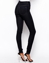 Thumbnail for your product : ASOS TALL Ridley High Waist Ultra Skinny Jeans In Indigo