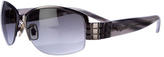 Thumbnail for your product : Chopard Tinted Oval Sunglasses