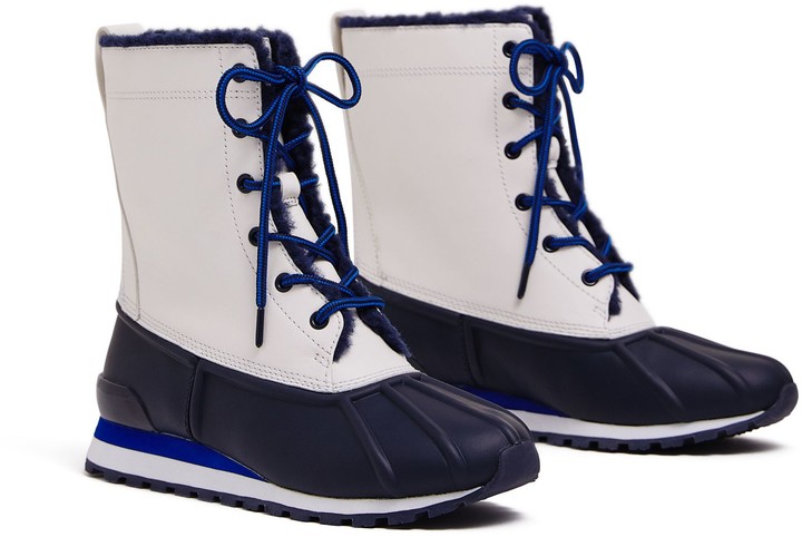 tory burch duck boots