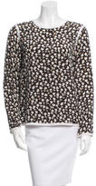 Thumbnail for your product : Max Mara Long Sleeve Floral Print Top