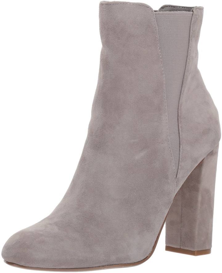 steve madden grey suede booties